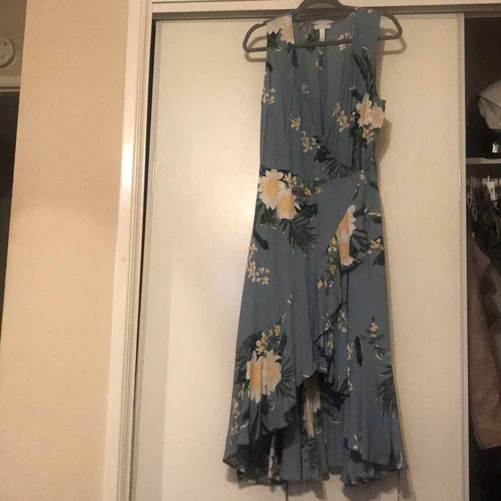 Leith plus size wrap dress